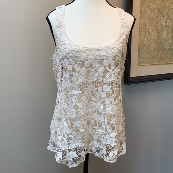 FOREVER 21 crochet tank - Picture 2 of 6